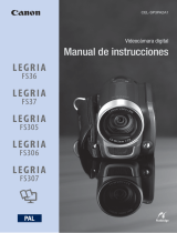 Canon LEGRIA FS37 El manual del propietario