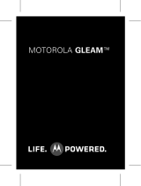 Motorola Gleam Guía de inicio rápido