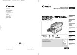 Canon MVX300 Manual de usuario