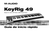 M-Audio KeyRig49e Guía de inicio rápido