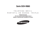 Samsung SCH-R860 Metro PCS Manual de usuario