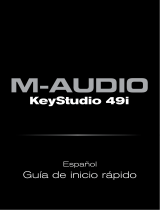M-Audio KEYSTUDIO KeyStudio 49i Guía de inicio rápido