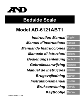 AND AD-6121ABT Manual de usuario