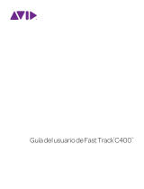 Avid Fast Track C400 Guía del usuario