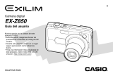 Casio EX-Z850 - EXILIM ZOOM Digital Camera Manual de usuario