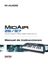 M-Audio MidAir 25 Manual de usuario