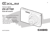 Casio EX-S770D Manual de usuario