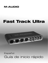 Avid M-Audio Fast Track Ultra Guía de inicio rápido