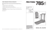 ProForm 785 Xt El manual del propietario