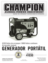 Champion Power Equipment 41030 Manual de usuario