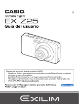 Casio EX-Z25 Manual de usuario