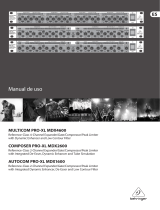 Behringer COMPOSER PRO-XL MDX2600 Manual de usuario