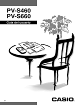 Casio PV-S660 Guía del usuario
