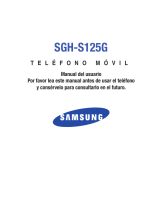 Samsung SGHS125G Manual de usuario