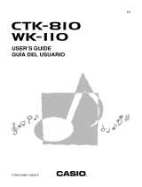 Casio WK-110 Manual de usuario