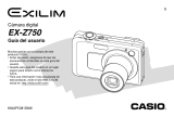 Casio Exilim EX-Z750 Manual de usuario
