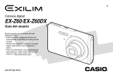 Casio Exilim EX-Z60DX Manual de usuario