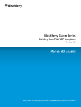 Blackberry STORM 9530 - VERSION 5.0 Manual de usuario