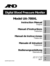 AND UA-789XL Manual de usuario