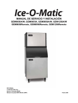 Ice-O-Matic Pearl Ice GEM0650R' Pearl Ice GEM0655A Manual de usuario