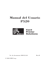 Zebra P520 El manual del propietario