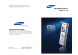 Samsung SGH-X610 Manual de usuario
