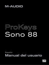 M-Audio ProKeys Sono 88 Guía del usuario