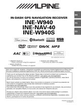 Alpine Serie INE-NAV40 Manual de usuario