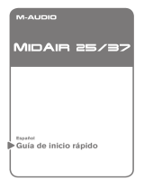 M-Audio MidAir 37 Guía de inicio rápido