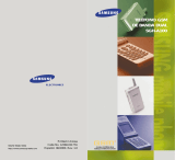 Samsung SGH-A100 Manual de usuario