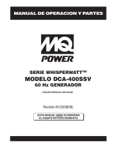 MQ Power DCA400SSV Manual de usuario