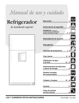 Westinghouse WWSS2601KW - 26 Cubic Foot Refrigerator El manual del propietario