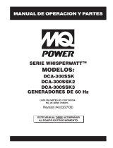 MQ Power DCA-300SSK2 Instrucciones de operación