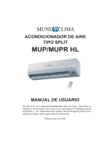 mundoclima Series MUP-HL El manual del propietario