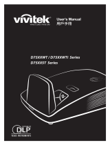 Vivitek D75XXST Series Manual de usuario