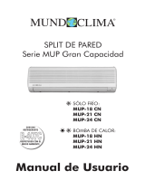 mundoclima Series MUP-CN/HN “Great Capacity” El manual del propietario