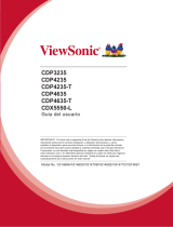 ViewSonic CDP3235 Guía del usuario
