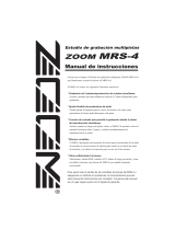 Zoom MRS-4 Manual de usuario
