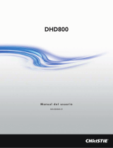 Christie DHD800 Manual de usuario