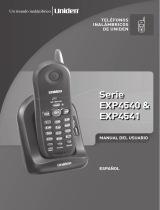 Uniden EXP4540 El manual del propietario