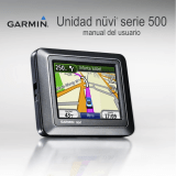 Garmin BRP nuvi 500 Manual de usuario