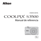 Nikon COOLPIX S3500 Manual de usuario