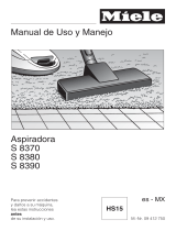 Miele S 8370 El manual del propietario