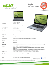 Acer NX.MB4AL.001 Ficha de datos