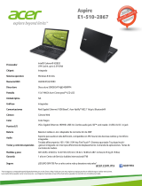 Acer NX.MGRAL.017 Ficha de datos
