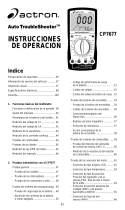 Actron CP7677 Instrucciones de operación