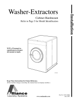 Alliance Laundry Systems CABINET HARDMOUNT HC80VNV Manual de usuario