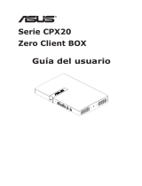 Asus CPX20 Manual de usuario