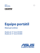 Asus K553MA S8770 Manual de usuario