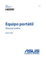 Asus TransBook T100TAM corp Manual de usuario